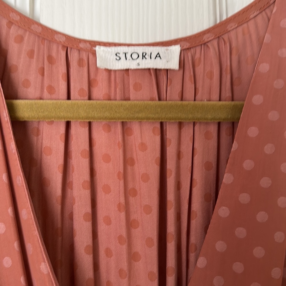 Silky Ruffle Mini Dress - Picture 3 of 6